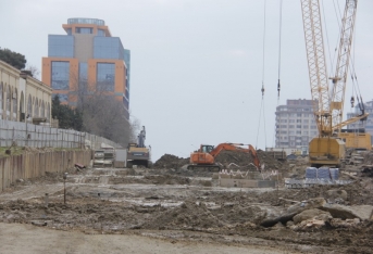 Yeni tikilən metro stansiyasında daha bir mərhələ üzrə - İnşaat İşləri Tamamlanıb | FED.az