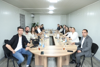 Bakıda səfərdə olan Türkiyə jurnalıstləri Azərbaycanın işgüzar imkanları ilə tanış olublar
