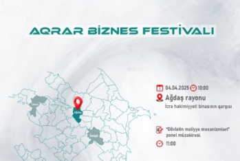 Növbəti Aqrar Biznes Festivalı Ağdaşda keçiriləcək | FED.az