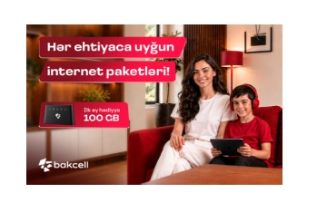 Bakcell-dən Wi-Fi modemi alın, ilk abunəliyiniz pulsuz olsun