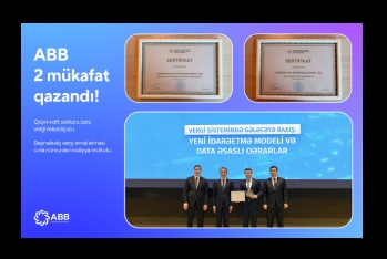 Банк ABB получил 2 награды Государственной налоговой службы