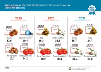 Qeyri-neft sektoru üzrə ixrac məlumatları - Açıqlandı | FED.az