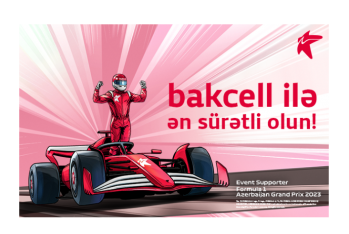 Bakcell “Formula 1 Azərbaycan Qran Prisi”nin rəsmi dəstəkçisidir - VİDEO