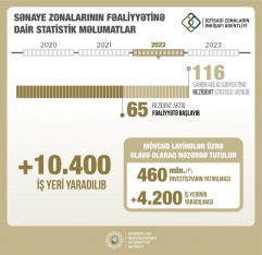 "Sənaye zonalarında 4200-dən çox iş yerinin yaradılması nəzərdə tutulur" | FED.az