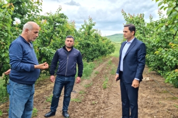 Aqrar Sığorta Fondunun sədri Şabranda vətəndaşların müraciətlərini dinləyib - FOTOLAR | FED.az