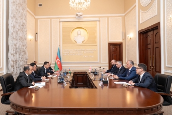 Fərid Əhmədov Gürcüstanın ədliyyə naziri ilə görüşüb