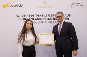 BANM-ın 3 tələbəsi “AzerGold”un “Təqaüd proqramı”nın qalibi olub | FED.az