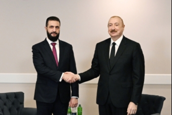 İlham Əliyevin Antalyada Suriyanın Prezidenti ilə görüşü olub