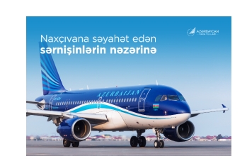 AZAL Naxçıvana uçan sərnişinlərə müraciət edib