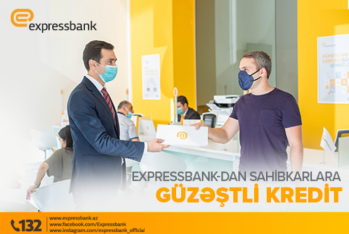 "Expressbank" Sahibkarlığın İnkişafı Fondunun zəmanəti ilə ilk - Sürətli Kreditini Rəsmiləşdirib