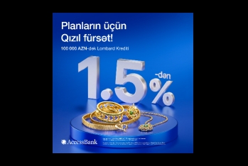 AccessBank-dan -[red] “QIZIL" KİMİ KREDİT![/red] | FED.az