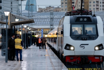 Azərbaycanda qatarlardan istifadə edən sərnişinlərin sayı 21% artıb