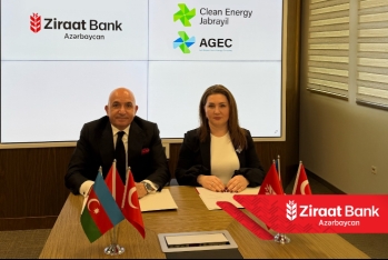Ziraat Bank Azərbaycan bərpa olunan yaşıl enerji sahəsində iri layihə maliyyələşdirilməsini - HƏYATA KEÇİRİR