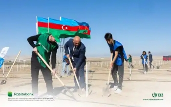 "Rabitəbank" ekoloji məsuliyyət strategiyasi çərçivəsində -[red] AĞACƏKMƏ AKSİYASI KEÇİRDİ[/red] | FED.az