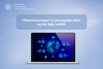 “Premiumnetaz”ın internet telekommunikasiya xidməti göstərən provayder kimi uçotu ləğv edilib
