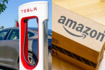 Bazar iki hissəyə bölündü: "Amazon" irəlidə, "Tesla" geridə