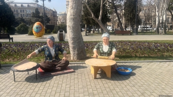 Bakı Bulvarında Novruz bayramıı yarmarkası - FOTOLAR | FED.az