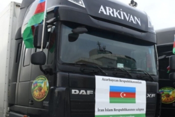 Azərbaycandan İrana növbəti humanitar yardım yola salınır