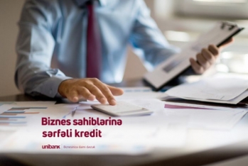 Biznesdə yaz planlarınızı "Unibank"ın sərfəli - Biznes Kreditləri ilə Reallaşdırın!