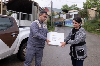 В Дашкесане прошла акция социальной помощи по случаю праздника Курбан-байрам. | FED.az