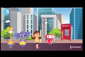 При поддержке Kapital Bank подготовлен мультфильм для детей