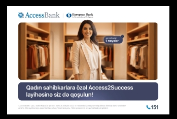 AccessBank və EBRD qadın sahibkarlar üçün Access2Success layihəsinə 4-cü dəfə - START VERDİ