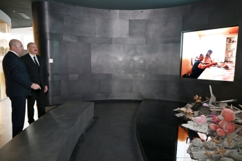 İlham Əliyev Gəncə Memorial Kompleksinin açılışında iştirak edib - FOTOLAR | FED.az