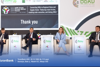 TuranBank-ın İH Sədri İslam İnkişaf Bankı Qrupunun İllik Toplantılarında spiker qismində - ÇIXIŞ EDİB