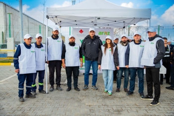 “Araz” Logistika Mərkəzində “Yaşıl anbar” ağacəkmə aksiyası keçirilib -[red] FOTOLAR[/red] | FED.az