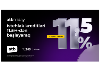 Azər Türk Bank "atb friday" kampaniyasını - DAVAM ETDİRİR