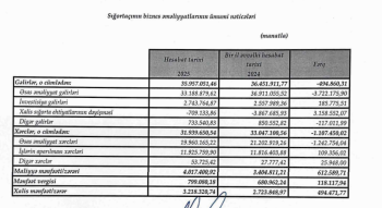 "Meqa  Sığorta" şirkətinin xalis mənfəəti -  ARTIB - HESABAT