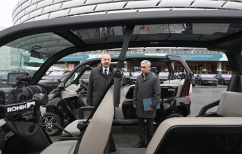 Prezident Bakı Olimpiya Stadionunda COP29-la bağlı yaradılan şəraitlə tanış olub - FOTOLAR | FED.az