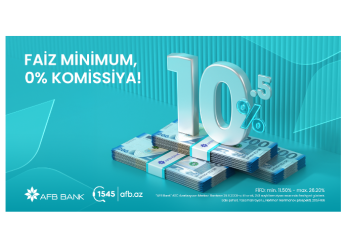 AFB Bank-dan sərfəli nağd kredit fürsəti: “FAİZ MİNİMUM, 0% KOMİSSİYA!”