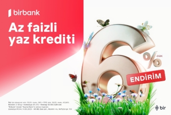 Kapital Bank-dan Novruz fürsəti: Nağd kreditlərə 6%-dək endirim