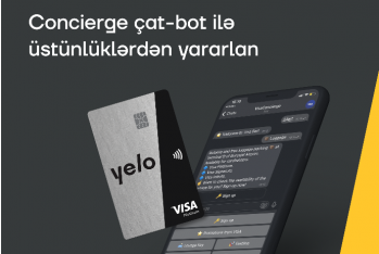 Yelo Visa Platinum kart sahibləri yeni Concierge çat-botundan istifadə edə bilər