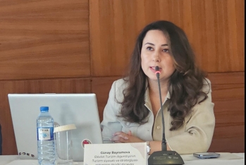 Günay Bayramova: "Turizm sektoruna əsas kapital üzrə yarım milyon manata yaxın investisiya yatırılıb"