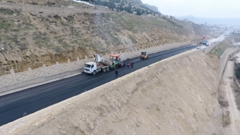 Bibiheybət yolunda hərəkət - MÜVƏQQƏTİ BƏRPA OLUNUB