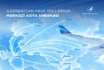 AZAL Mərkəzi Asiya üzrə uçuşlar şəbəkəsini genişləndirir