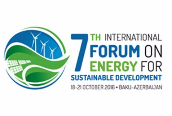 Bakıda "Dayanıqlı inkişaf üçün enerji" VII Beynəlxalq Forumu başlayıb