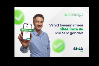 Vahid vergi bəyannaməsinin “SİMA İmza” ilə təqdim edilməsi - MÜMKÜN OLDU