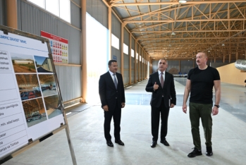 8,5 milyon manata tikilən Xocalı kərpic zavodunun açılışı olub - FOTOLAR | FED.az