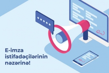 Azərbaycanda “Onlayn imzalayıcı” proqram təminatı - YENİLƏNDİ