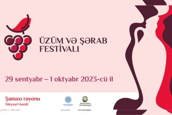 Şamaxıda Üzüm və Şərab Festivalı - KEÇİRİLƏCƏK