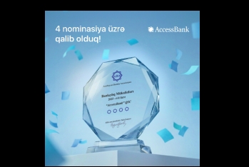 AccessBank dörd nominasiya üzrə - QALİB OLDU!
