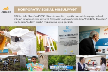 “AzerGold” 2023-cü ildə KSM sahəsində 2 mükafata layiq görülüb