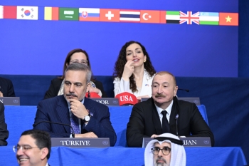 İlham Əliyev Vaşinqtonda Sülh Şurasının ilk iclasında iştirak edib - FOTOLAR | FED.az