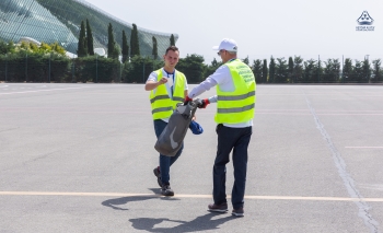 Uçuşların təhlükəsizliyi: Bakı aeroportunda ilk FOD toplanma kampaniyası keçirilib | FED.az