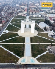 Xankəndidə Zəfər Parkı “Penguin” boyaları ilə gözəlləşdi -[red] FOTO[/red] | FED.az