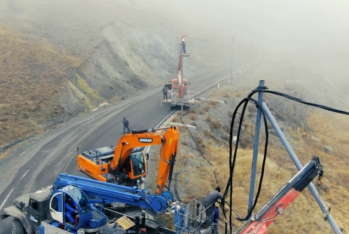 "Azərişıq" Kəlbəcərin elektrik şəbəkəsini yenidən qurur - VİDEO