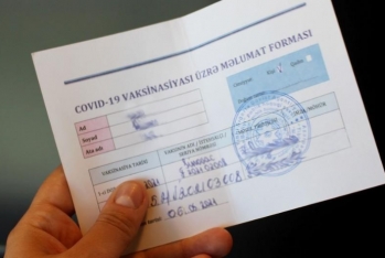 225 manata saxta “COVID-19” pasportu satan - Üç Nəfər Tutulub